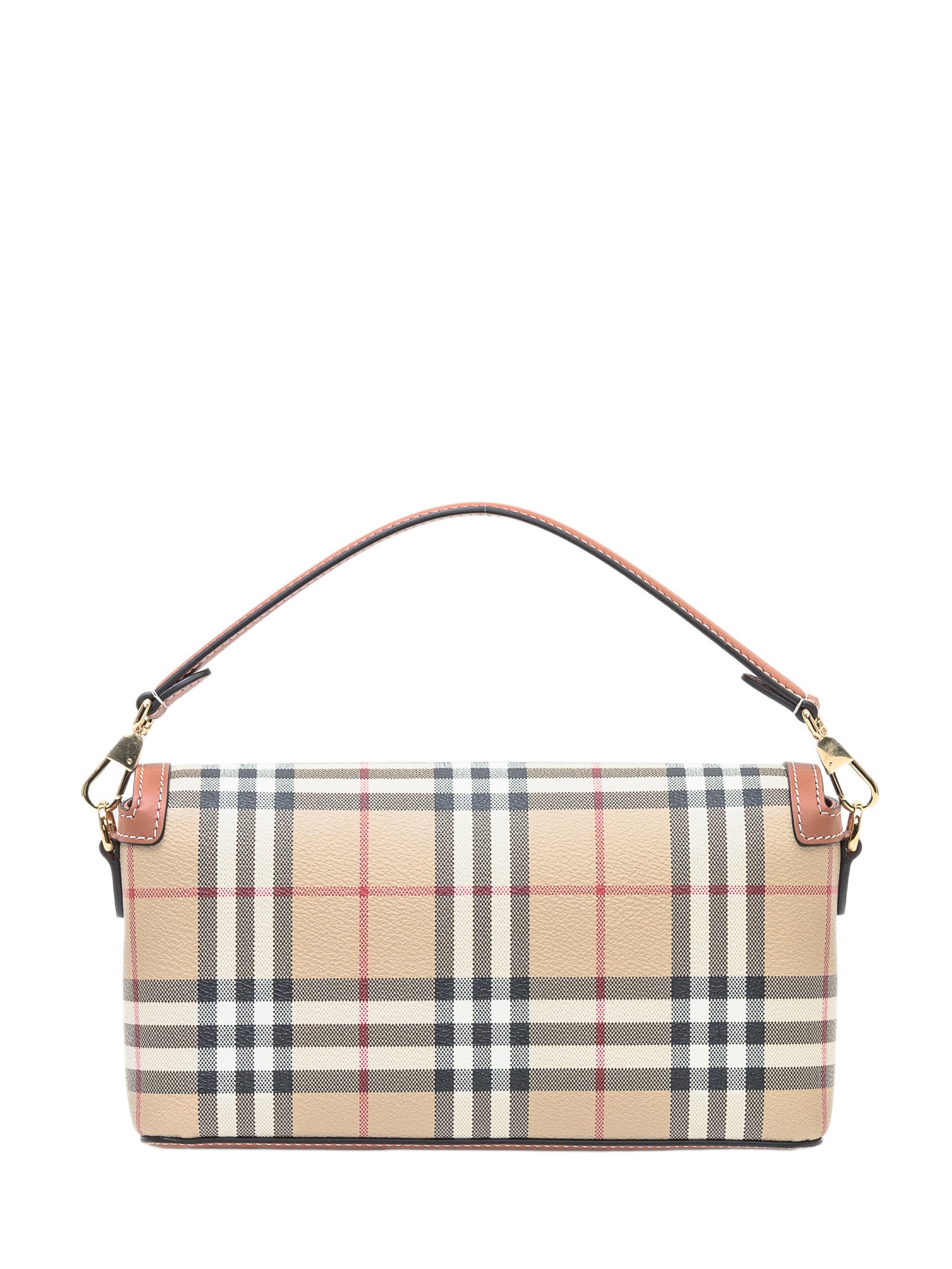 Borsa a Spalla con Motivo Check - Image 4