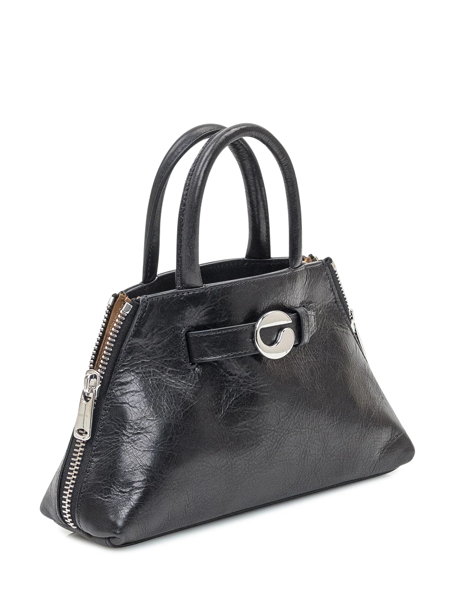 Coperni Borsa Mini Data Bag in Pelle Nera - Image 3