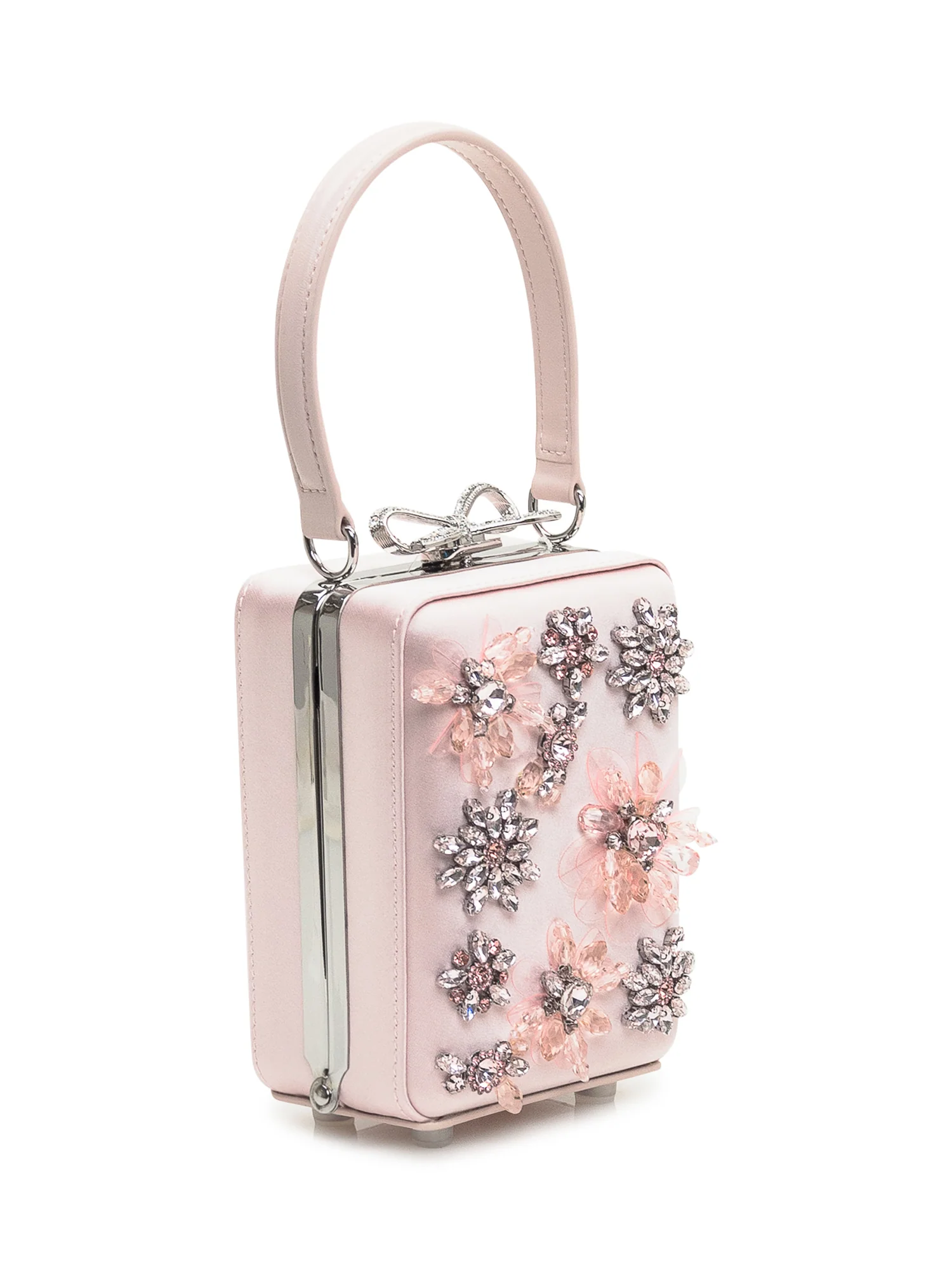 Borsa Micro Con Applicazioni Floreali - Image 3